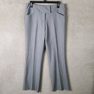 Vintage‎ Studio 253 Pants Womens 8 Gray Bootcut Trouser Dress Career Office
